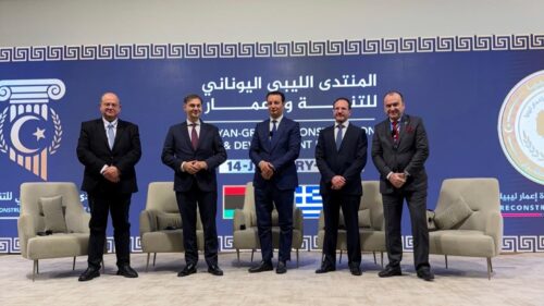 Συμμετοχή Υφυπουργού Εξωτερικών, Χάρη Θεοχάρη, στο Λιβυο-Ελληνικό Φόρουμ Ανασυγκρότησης & Ανάπτυξης και επιχειρηματική αποστολή στη Βεγγάζη (Βεγγάζη, 14.01.2026)