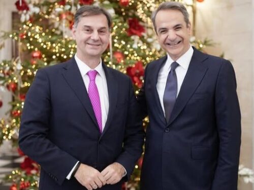 Συνάντηση με τον Πρωθυπουργό για την οικονομική διπλωματία και τη διεθνή παρουσία της Ελλάδας