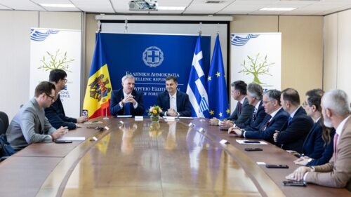 Υπογραφή Διακρατικής Συμφωνίας Συνεργασίας μεταξύ της Ελλάδας και της Δημοκρατίας της Μολδαβίας, από τον Υφυπουργό Εξωτερικών, Χάρη Θεοχάρη